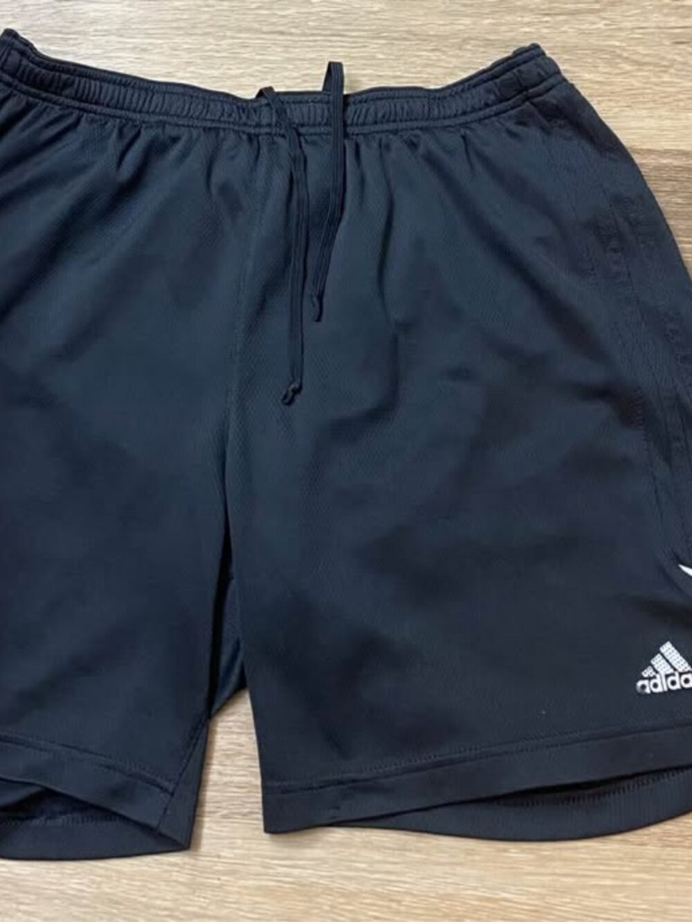 Adidas Formotion Men’s Black Mesh Running Soccer Shorts Size M (Reflective Sides